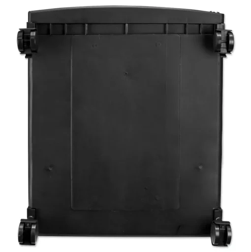 Storex 1 Legal/letter-Size File Drawer 14.75 in. x 18.25 in. x 12.75 in. Single-Drawer Mobile Filing Cabinet - Black
