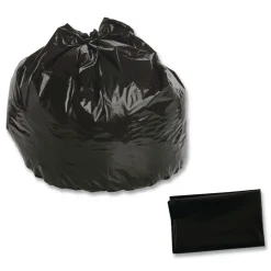 Stout by Envision 40 in. x 45 in. 45-Gallon 2 mil. Insect-Repellent Trash Bags - Black (65/Box)
