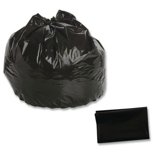 Stout by Envision 40 in. x 45 in. 45-Gallon 2 mil. Insect-Repellent Trash Bags - Black (65/Box)
