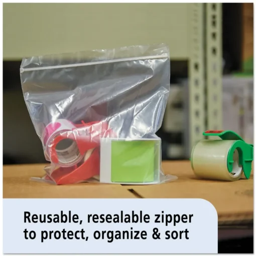 Stout by Envision 2 mil 12 in. x 12 in. Seal Closure Bags - Clear (500/Carton)