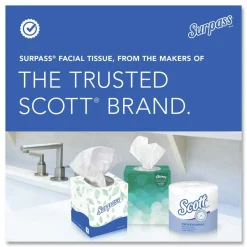 Surpass 2-Ply Facial Tissue for Business - White (125 Sheets/Box, 60 Boxes/Carton)