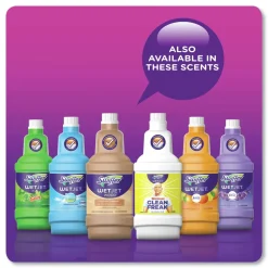 Swiffer 77809 1.25 L Bottle Original Scent WetJet System Cleaning Solution Refill (4/Carton)