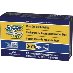 Swiffer 17 7/8 X 10 Refill Cloths - White (16/Box, 6 Boxes/Carton)