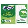Swiffer 10.4 in. x 8 in. Dry Refill Cloths - White (156/Carton)
