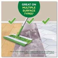 Swiffer 8 x 10 Wet Refill Cloths - Fresh Scent/White (6/Carton)