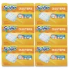 Swiffer Dusters Starter Kit with Dust Lock Fiber and 6 in. Handle - Blue/Yellow (6/Carton)