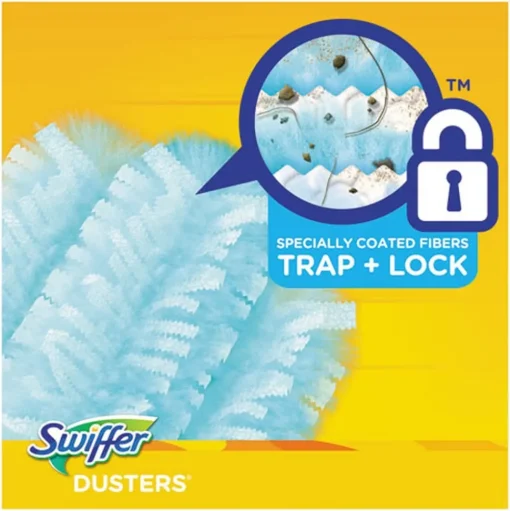 Swiffer Dusters Unscented Cleaner Refills - Light Blue (4/Carton)