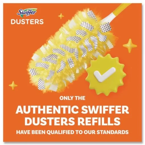 Swiffer Heavy Duty 1 Handle with 12 Duster Refills Starter Kit (1 Kit/Carton)