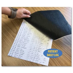 Tabbies 8.5 in. x 11 in. Patient Sign-In HIPAA Labels - Blue (125/Pack)