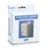 Tatco 2.75 in. x 2 x 4.25 in. Battery Operated Visitor Arrival/Departure Chime - Gray