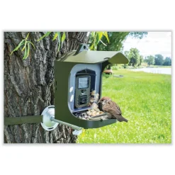 TECHNAXX TX-165 8 Megapixels Full HD Birdcam - Black/Green