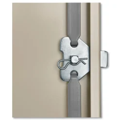 Tennsco 36 in. x 18 in. x 64 in. Janitorial Cabinet - Putty