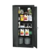 Tennsco 36 in. x 18 in. x 72 in. Unassembled High Standard Cabinet - Black