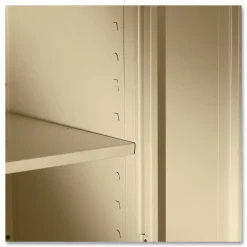 Tennsco 30w x 15d x 72h Assembled High Standard Cabinet - Putty