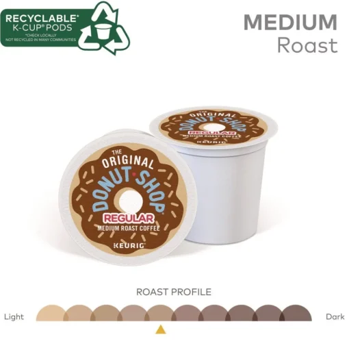 The Original Donut Shop Coffee K-Cups - Donut Shop Regular (96/Carton)