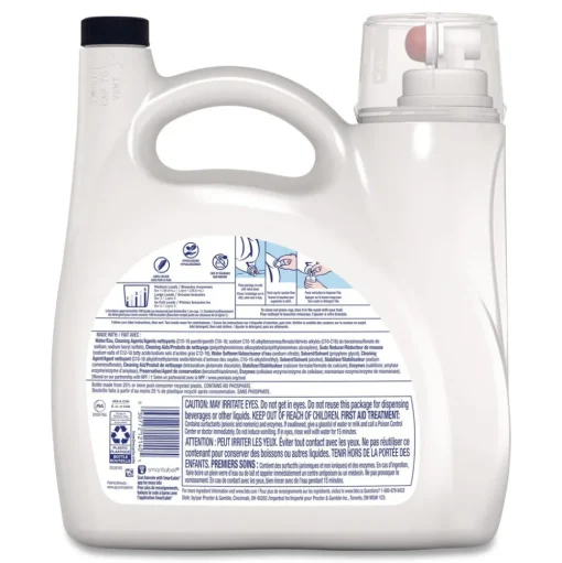 Tide Free and Gentle 132 oz HE Compatible Liquid Laundry Detergent (4/Carton)