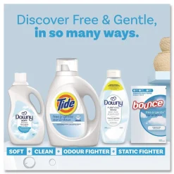 Tide Free and Gentle 132 oz HE Compatible Liquid Laundry Detergent (4/Carton)