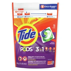Tide Laundry Detergent Pods- Spring Meadow (4 Packs/Carton)