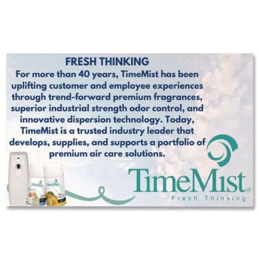 TimeMist 6.6 oz. Aerosol Spray Premium Metered Air Freshener Refill - Country Garden (12/Carton)
