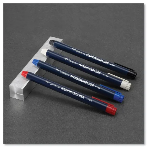 Tombow 4.4 millimeter Mechanical Wax-Based Marking Pencil Refills - Blue (10/Box)
