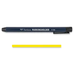 Tombow 4.4 millimeter Mechanical Wax-Based Marking Pencil Refills - Yellow (10/Box)