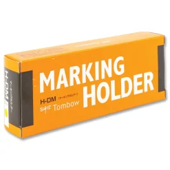 Tombow 4.4 millimeter Wax-Based Marking Pencil - Yellow Wax/Navy Blue Barrel (10/Box)