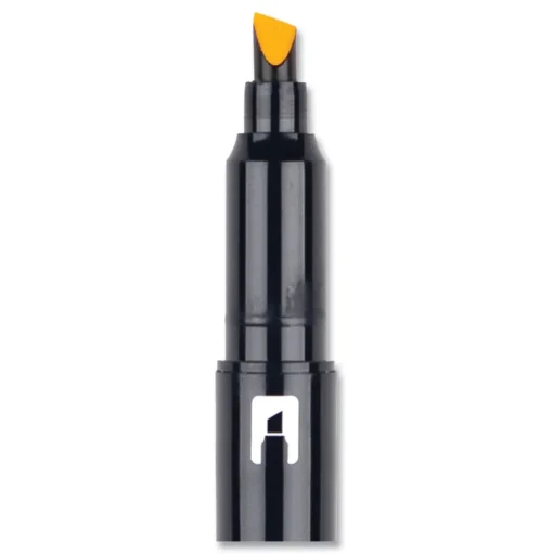Tombow Mono Bullet/Chisel Tip Highlighters - Golden Yellow Barrel/Golden Yellow Ink (10/Box)