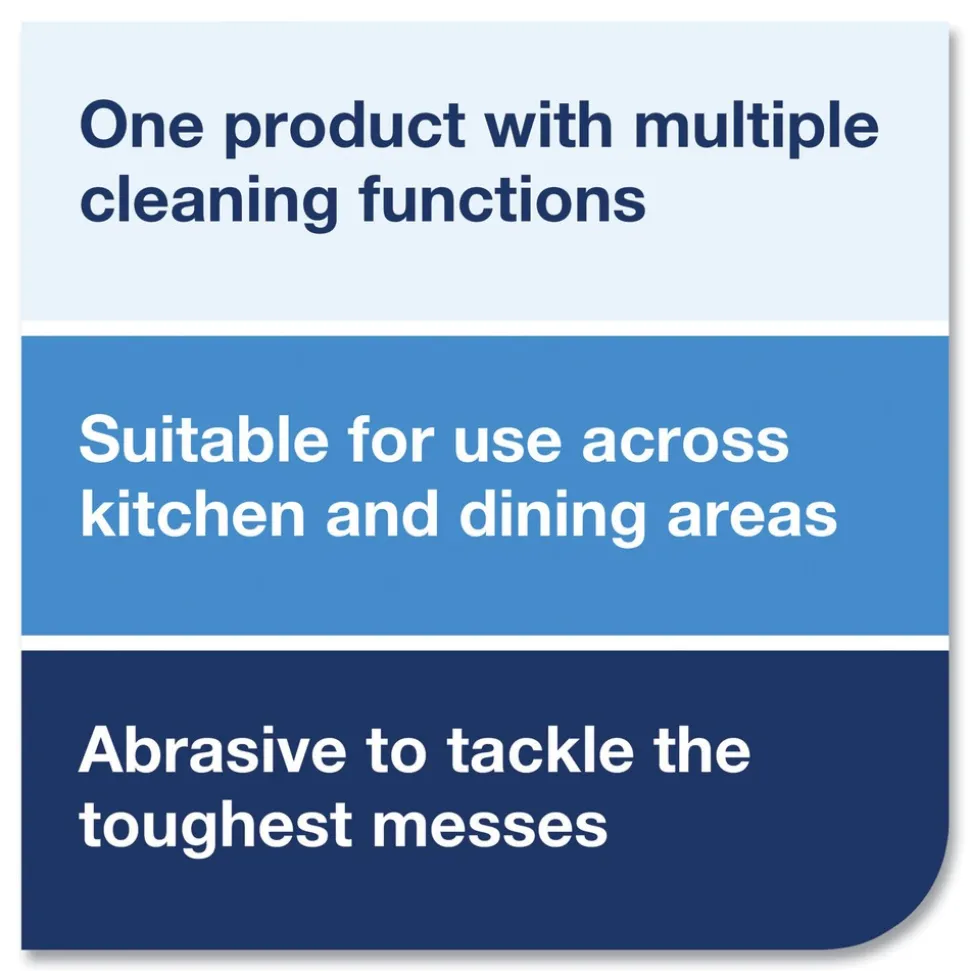 Tork 192815 13 in. x 21 in. 1-Ply 2 in 1 Wiper - White (120/Carton)