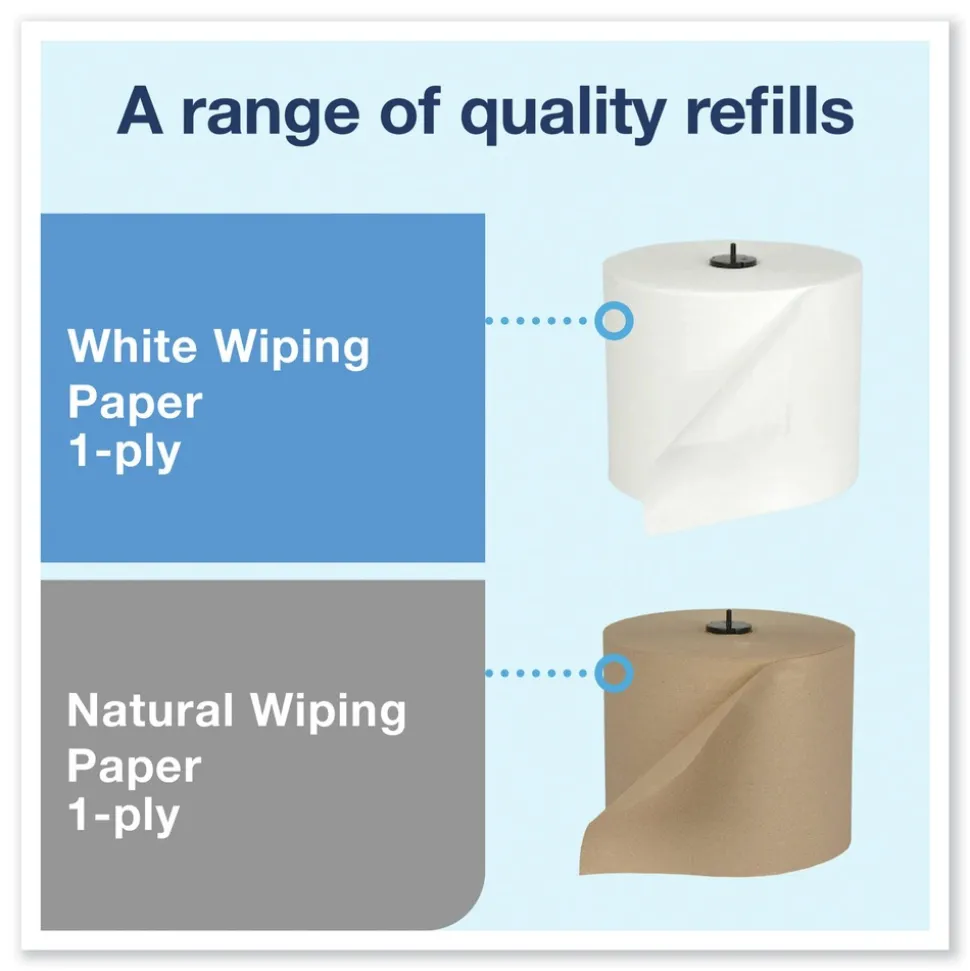 Tork 651228 12.56 in. x 10.57 in. x 18.09 in. Washstation Dispenser Red/Smoke (1/Carton)