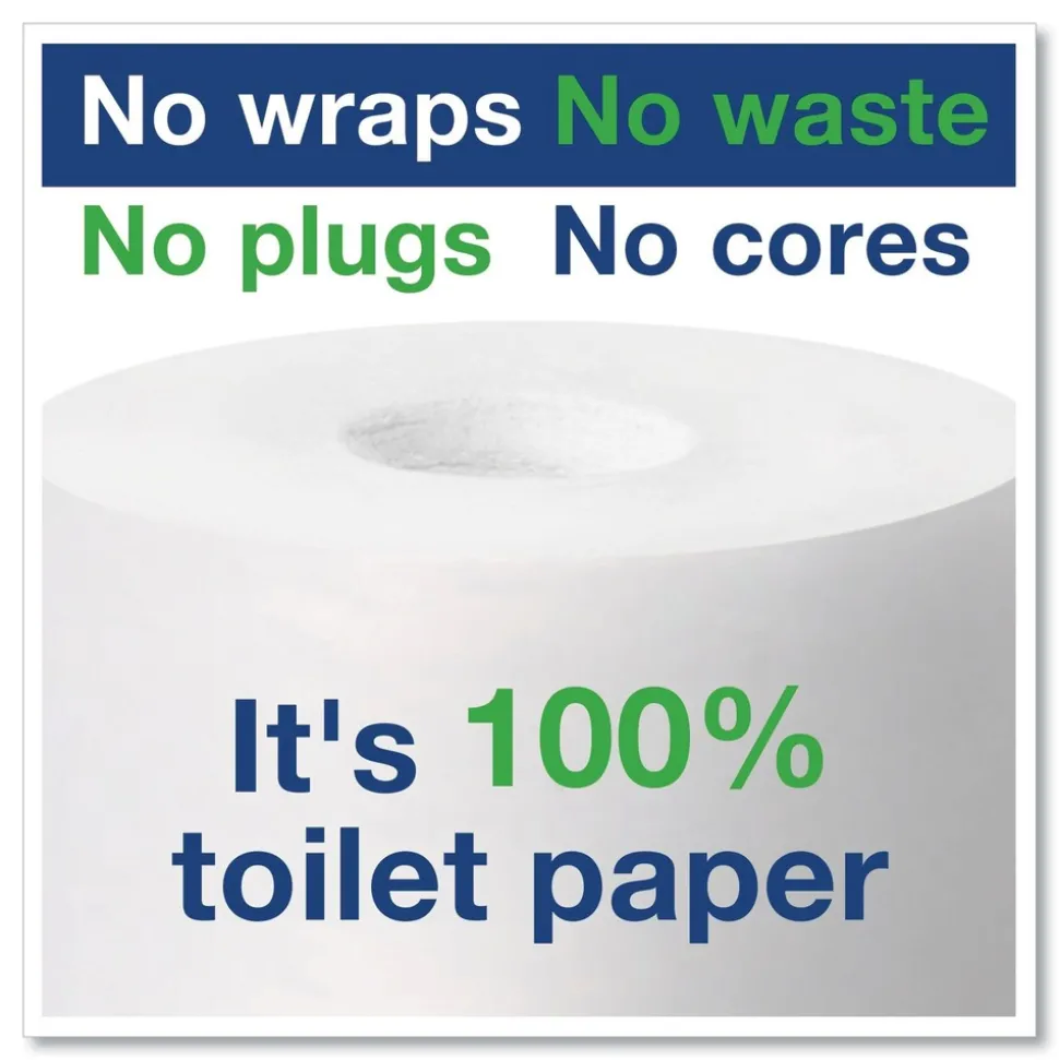 Tork 472880 Advanced 2-Ply Coreless High Capacity Bath Tissue - White (36/Carton)