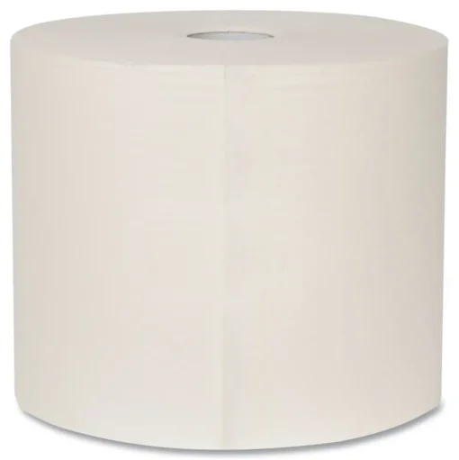Tork 12.6 in. x 912.2 ft. 1-Ply Heavy-Duty Cleaning Cloth - White (1-Roll)