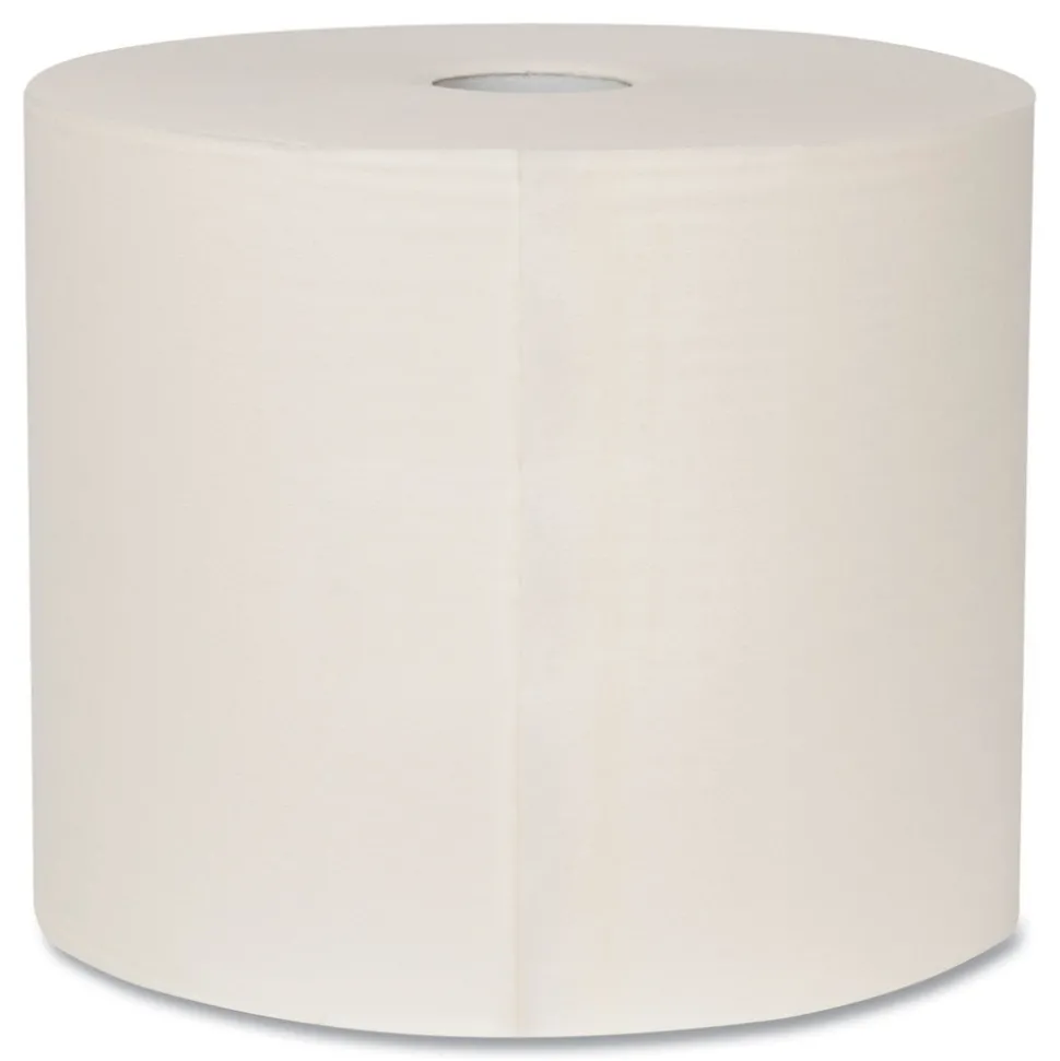 Tork 12.6 in. x 912.2 ft. 1-Ply Heavy-Duty Cleaning Cloth - White (1-Roll)