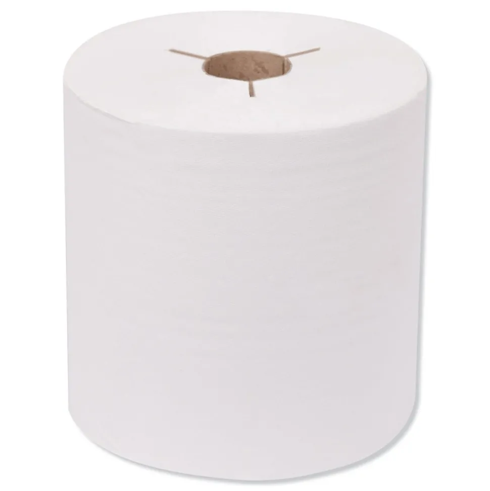 Tork 8 in. x 600 ft. Premium Notched Hand Towel Roll - White (6 Rolls/Carton)