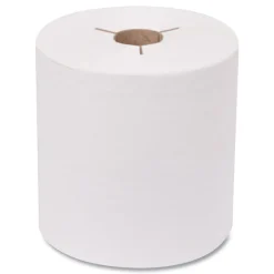 Tork 8 in. x 10 in. Advanced Notched Hand Towel Roll - White (6/Carton)