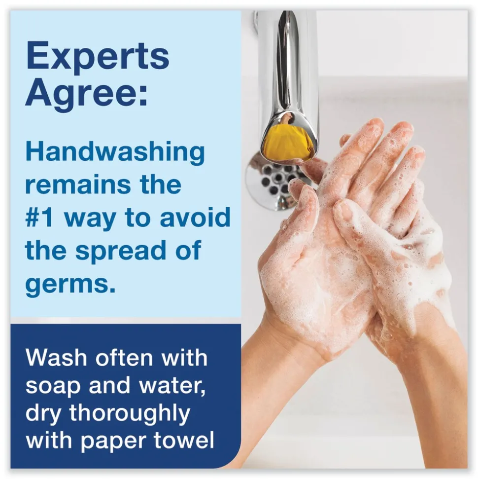 Tork 4.4 in. x 4.5 in. x 11.5 in. Elevation Liquid Skincare Dispenser - White