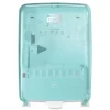 Tork 12.56 in. x 10.57 in. x 18.09 in. Washstation Dispenser - Aqua/White