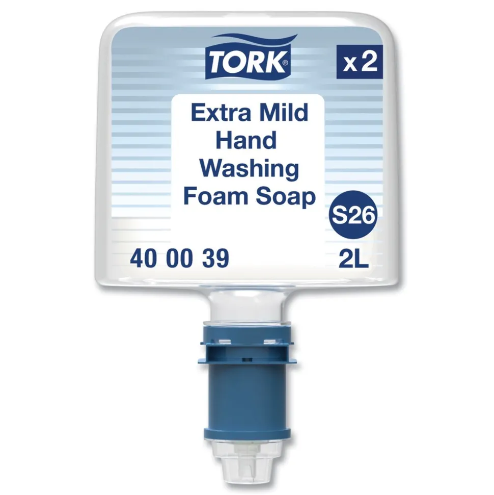 Tork 2 L Mild Foam Soap S26 Refill - Unscented (2/Pack)