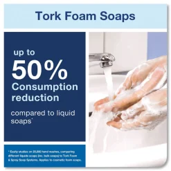 Tork 401811 1L Refill Unscented Extra Mild Foam Soap (6/Carton)