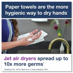 Tork 552530 PeakServe Continuous 14.44 x 3.97 x 19.3 Hand Towel Dispenser - White