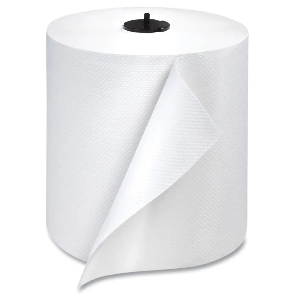 Tork 291380 1-Ply 7.68 in. x 1150 ft. Paper Wiper Roll Towel - White (4/Carton)