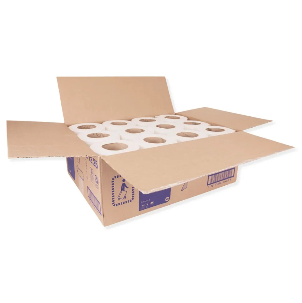 Tork 121225 2-Ply 8.3 in. x 11.8 in. Advanced Soft Mini Centerfeed Hand Towel (12/Carton)