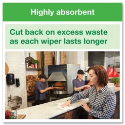 Tork 2 Ply 9 in. x 11.8 in. Advanced Centerfeed Hand Towel - White (6/Carton)