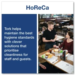 Tork 2 Ply 9 in. x 11.8 in. Advanced Centerfeed Hand Towel - White (6/Carton)