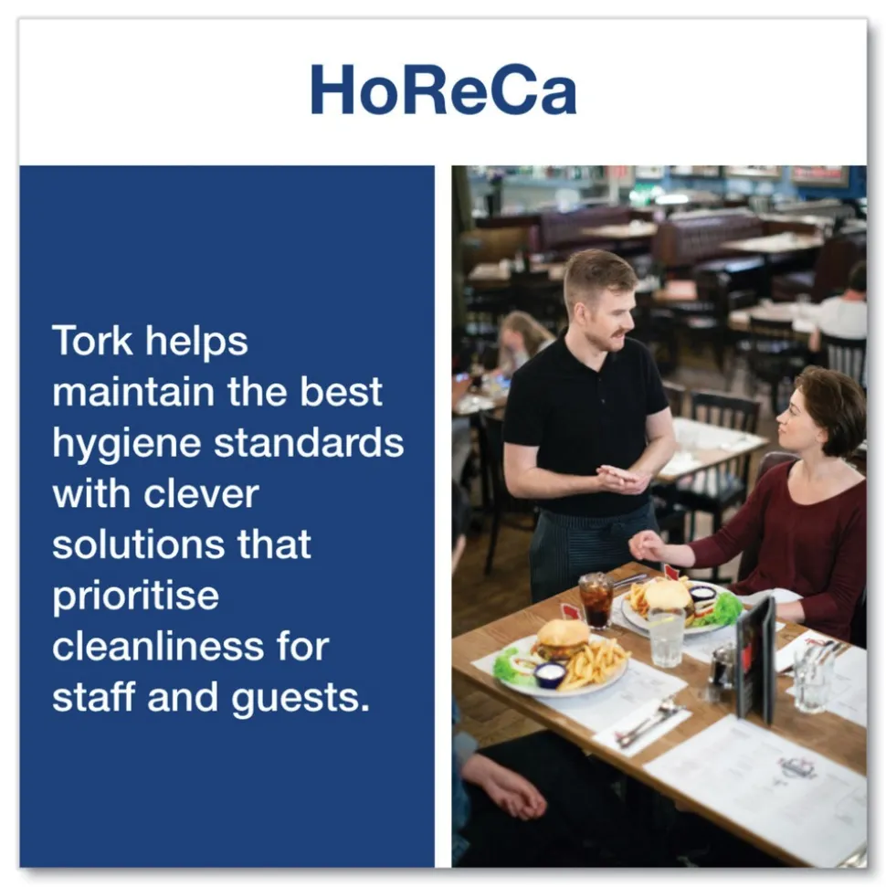 Tork 2 Ply 9 in. x 11.8 in. Advanced Centerfeed Hand Towel - White (6/Carton)