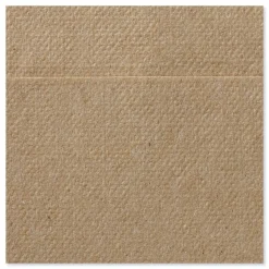 Tork 1 Ply 13 in. x 12 in. Masterfold Dispenser Napkins - Natural (6000/Carton)