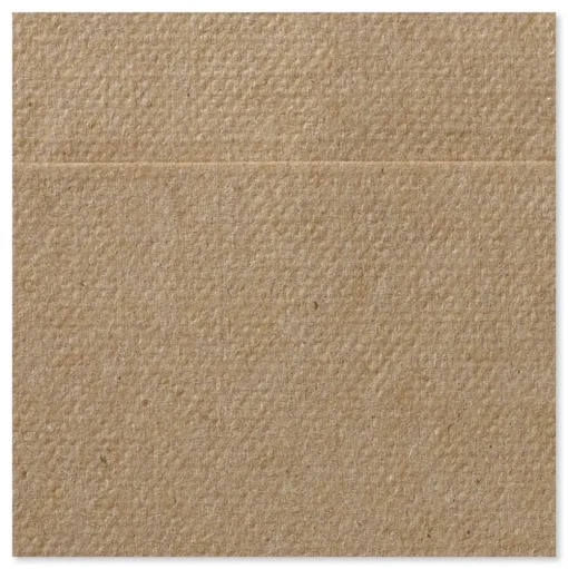 Tork 1 Ply 13 in. x 12 in. Masterfold Dispenser Napkins - Natural (6000/Carton)