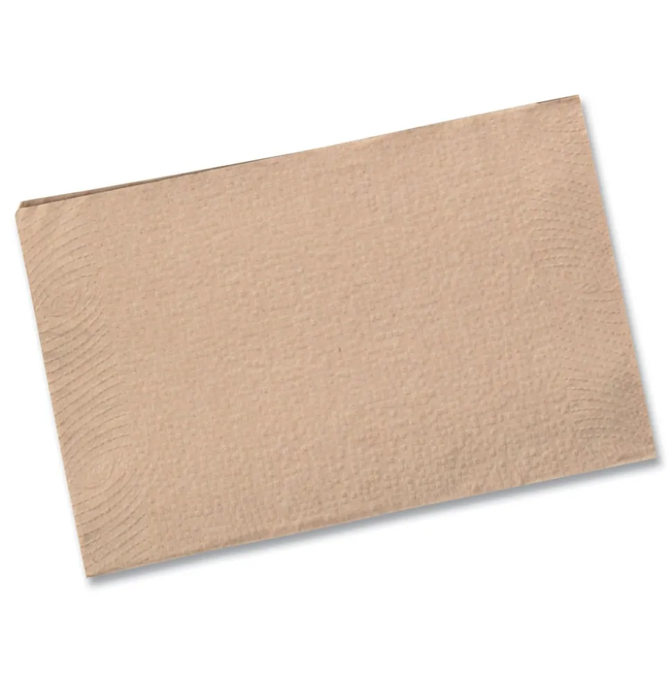 Tork 109906 2-Ply 6.5 in. x 8.5 in. Xpressnap Interfold Dispenser Napkins - Natural (12/Carton)