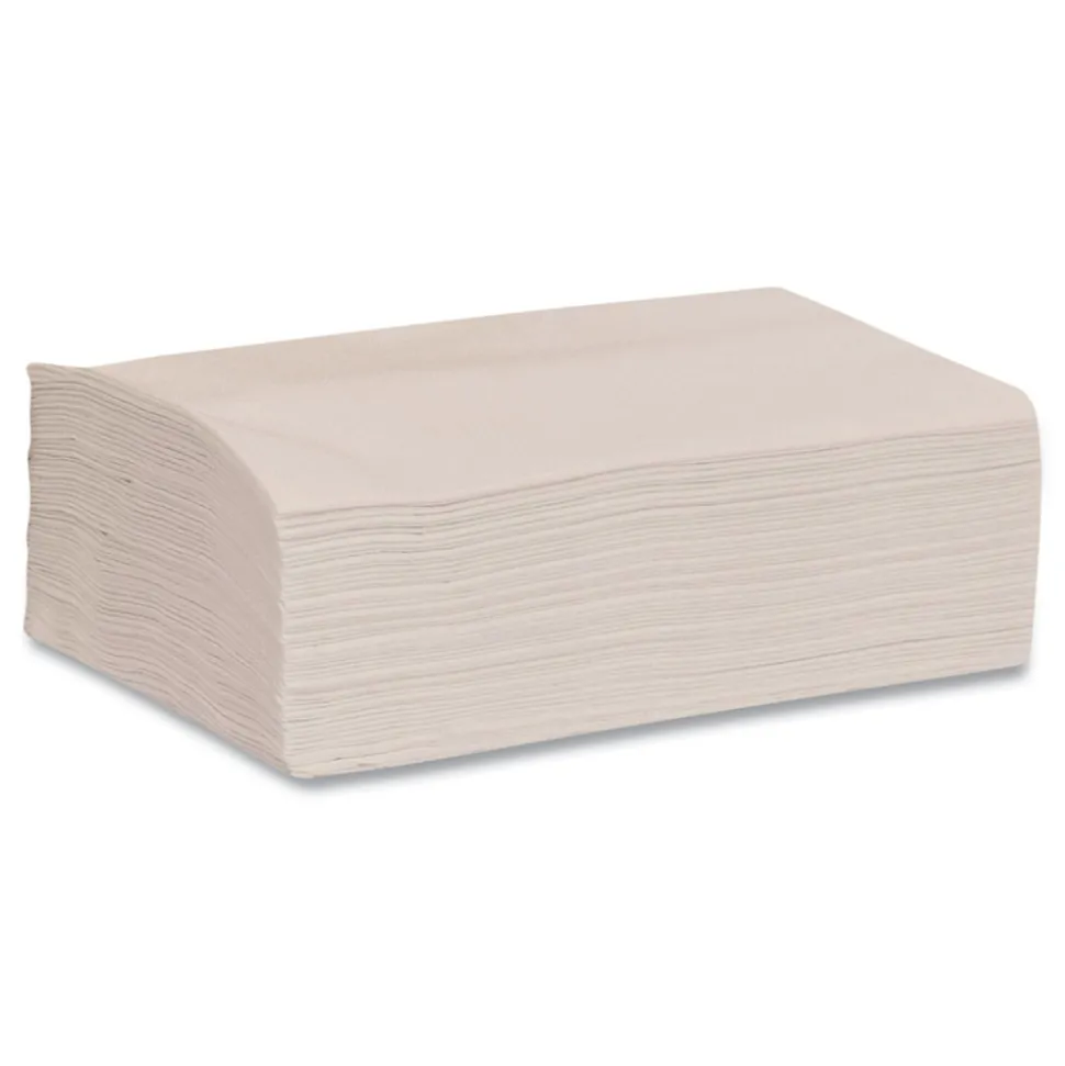 Tork 100990 2-Ply 6.5 in. x 8.5 in. Xpressnap Interfold Dispenser Napkins - White (12/Carton)