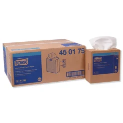 Tork 1 Ply Heavy-Duty Paper Wiper - Unscented, White (900/Carton)