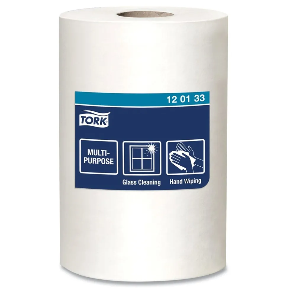 Tork Advanced 1-Ply 8.25 in. x 11.8 in. Centerfeed Hand Towels - White (6/Carton)